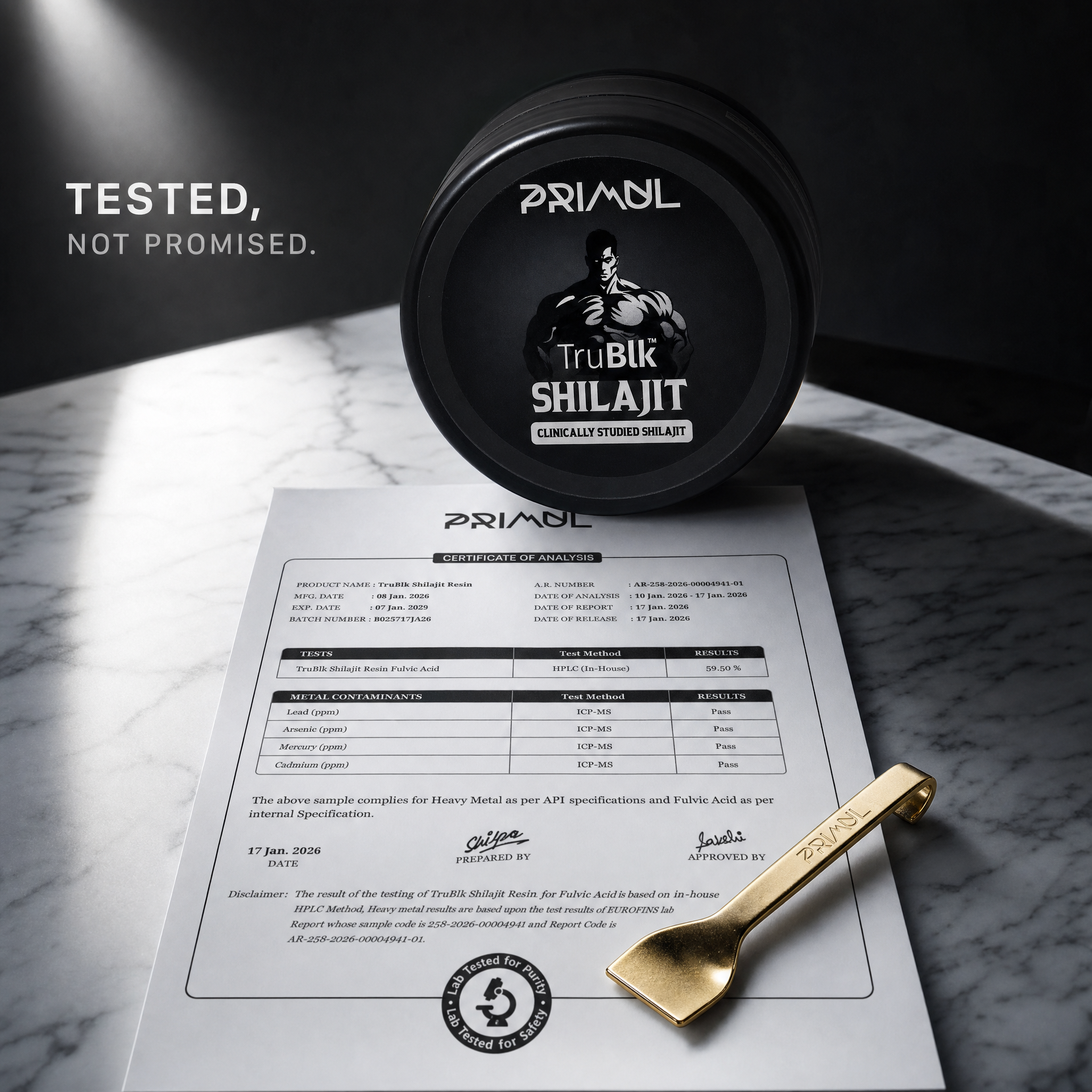 PRIMUL TRU BLK SHILAJIT
