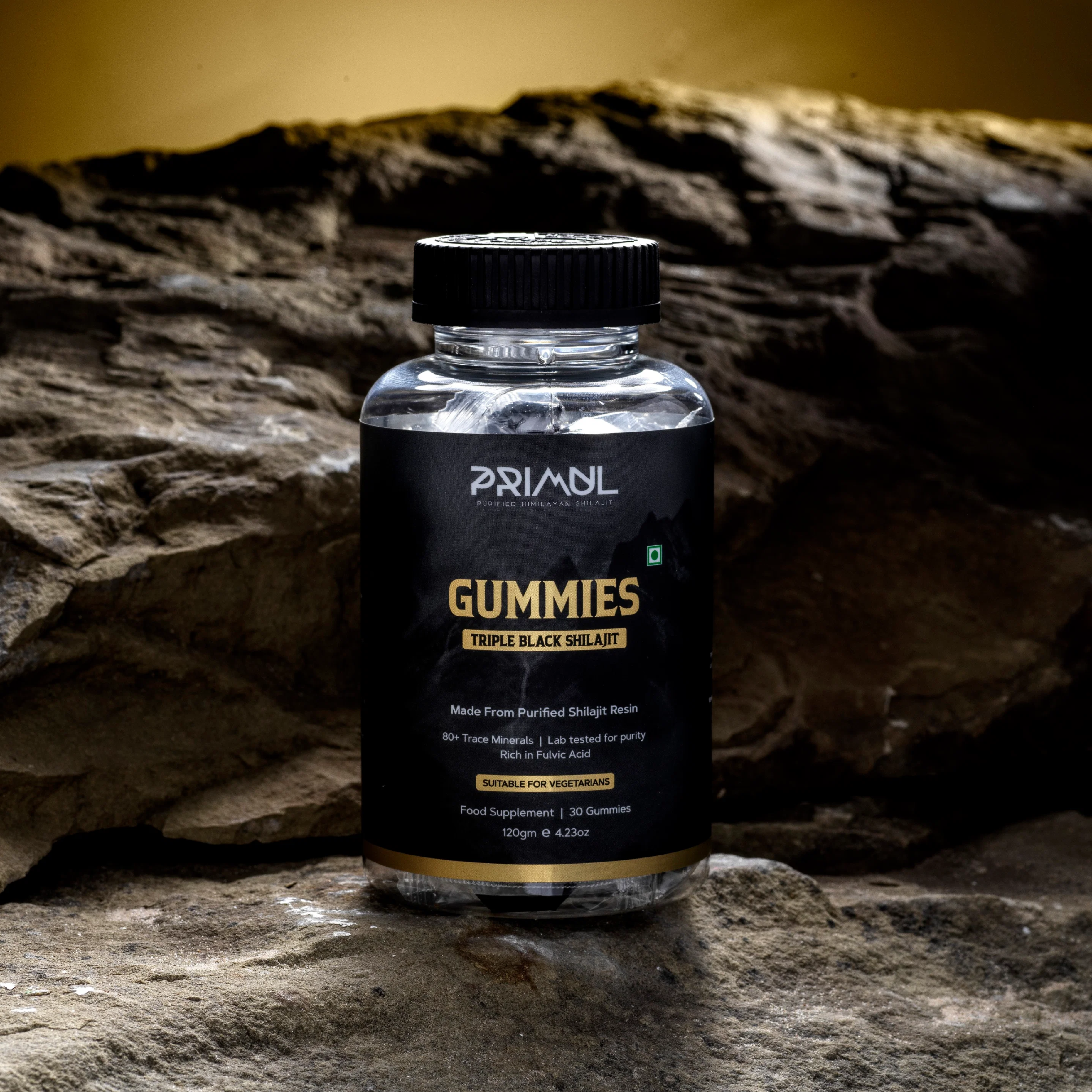 PRIMUL TRIPLE BLACK SHILAJIT GUMMIES
