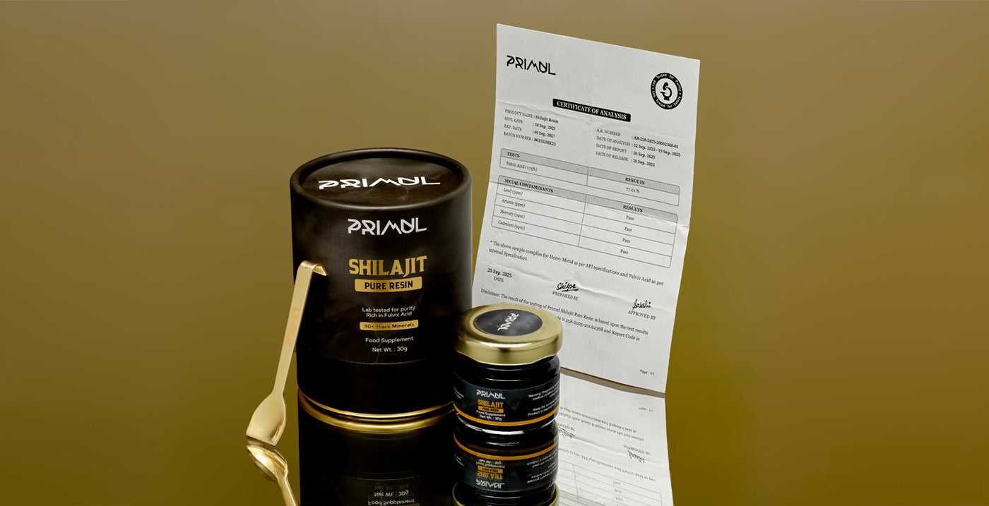 PRIMUL GOLD GRADE SHILAJIT - EUROFINS LAB REPORTS – primulhealth
