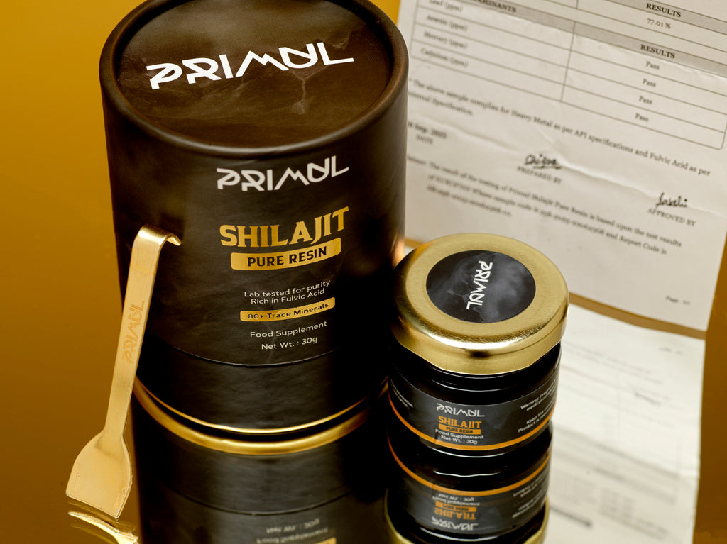 50 UNITS OF PRIMUL GOLD GRADE SHILAJIT